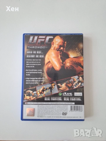 UFC: Throwdown PS2 Playstation 2, снимка 2 - Игри за PlayStation - 55182242