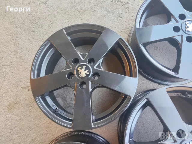4бр.алуминиева джанта 16цола за Peugeo 5x108, снимка 7 - Гуми и джанти - 55529614