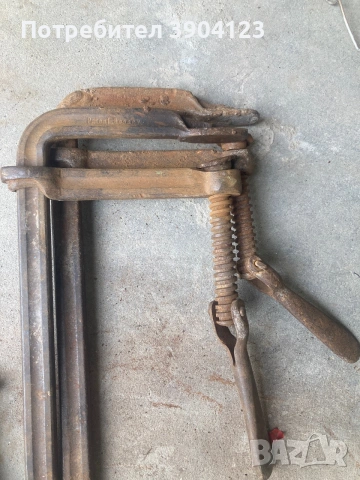 Шлосерски стяги Bessey , снимка 3 - Стяги - 55136494