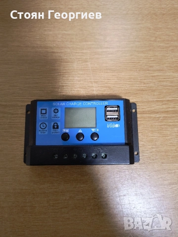 PWM контролер за соларен заряд 12/24V, 30A, снимка 3 - Друга електроника - 54324843