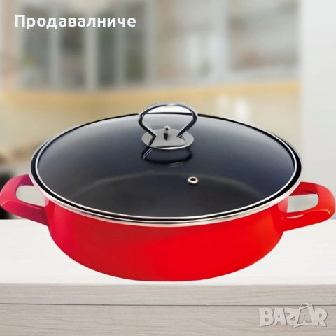 Тава с капак Rosberg, различни размери, снимка 2 - Съдове за готвене - 54277530