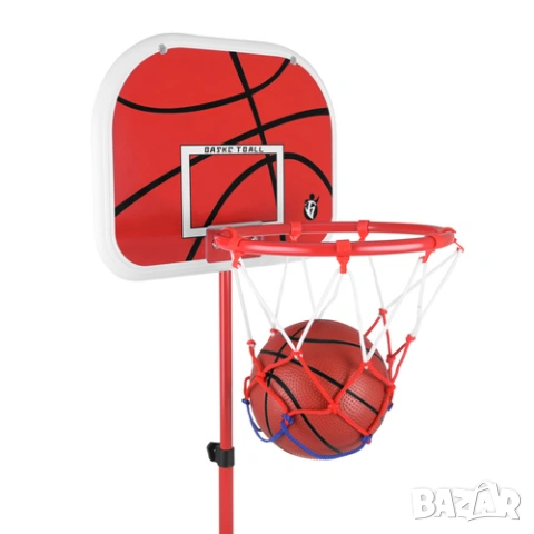 Детски баскетболен кош със стойка за вкъщи или за двора 109 - 170 см, снимка 8 - Образователни игри - 53992107