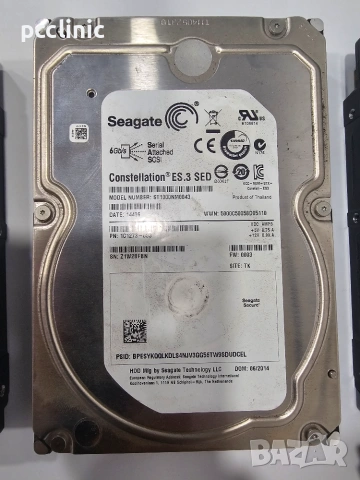 RAID комплект: Intel RS2WC040 контролер (LSI) + Mini-SAS кабел + 4x 1TB SAS диска Seagate, снимка 7 - Други - 55046540