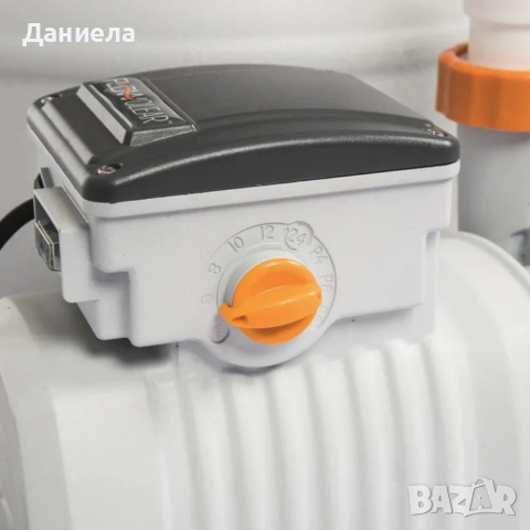 Пясъчна помпа за басейн 500W с таймер и дебит 11 355 л/ч – Кристално чиста вода без усилие, снимка 3 - Басейни и аксесоари - 55063764