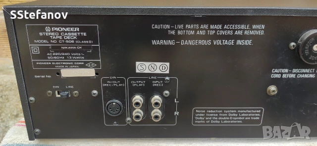 Pioneer CT-506, снимка 8 - Декове - 54977689