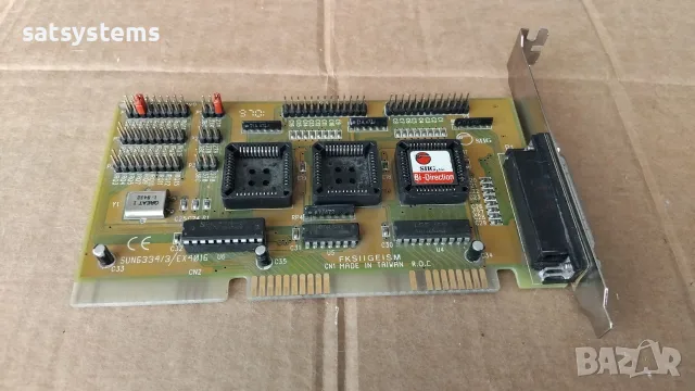 SUNIX SUN-6334-3 (EX-4016) 16-bit ISA Parallel Port Card, снимка 5 - Други - 55335263