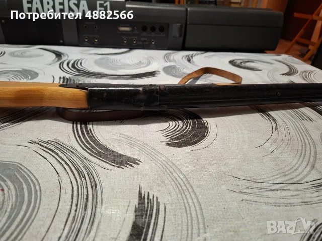 Ретро детска пушка двуцевка, снимка 9 - Други - 55424994