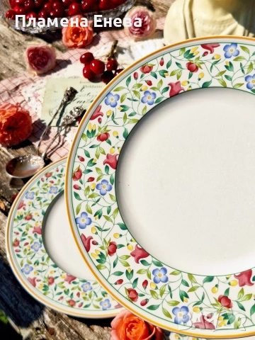 Villeroy & Boch 6 чинии , снимка 2 - Чинии - 54929090