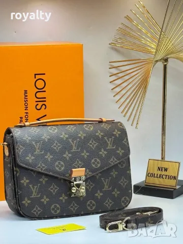 Louis Vuitton Нова Дамска Кожена Чанта Луи Витон Различни Цветове 