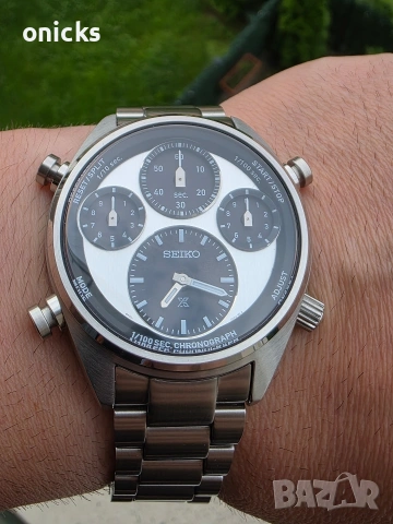 Seiko Prospex SFJ001P1 Solar Chronograph Speedtimer , снимка 2 - Мъжки - 55141872