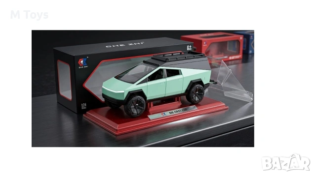 Модел на кола JPT Tesla Cybertruck – 1:24