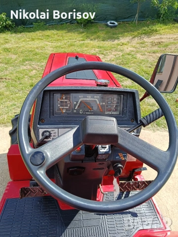 Японски трактор Mitsubishi MT16 , снимка 6 - Селскостопанска техника - 54634912