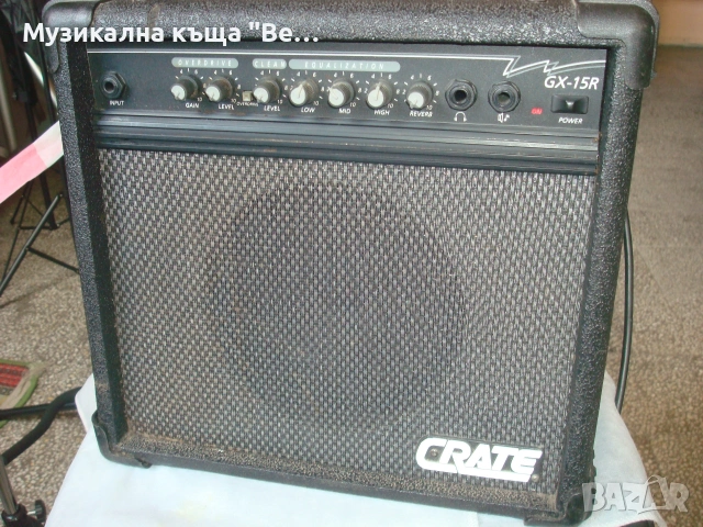 Усилвател за китара Crate GX-15, снимка 14 - Китари - 55278968