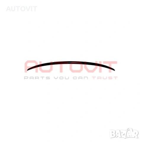 Спойлер за багажник Audi A6 C7 Sedan slim (11–18), черен гланц лип, снимка 2 - Аксесоари и консумативи - 55000831