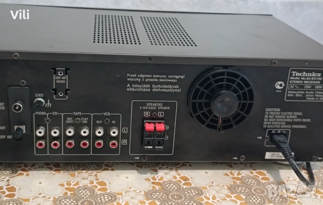 Technics SA-EX140, снимка 8 - Ресийвъри, усилватели, смесителни пултове - 55093364