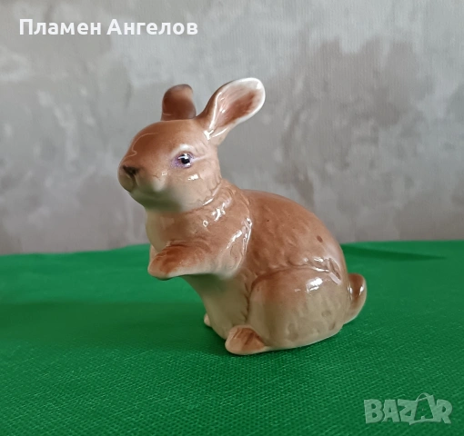 Винтидж порцеланова фигурка зайче Goebel , снимка 3 - Колекции - 54745181