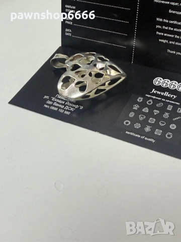 Сребърна висулка 925 проба , снимка 2 - Колиета, медальони, синджири - 54354926