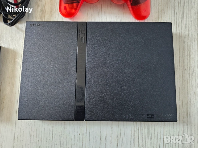 Playstation 2 slim,пълен комплект + Gran Turismo 4, снимка 2 - PlayStation конзоли - 54680724
