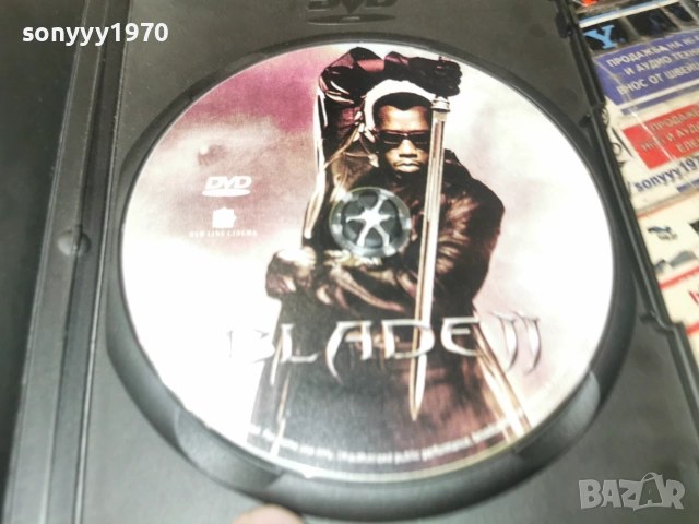 BLADE II DVD 0807261919L1, снимка 2 - DVD филми - 55211453