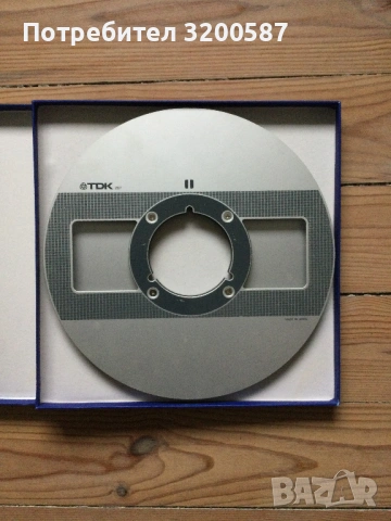 3 бр. Метална магнетофоннa ролка TDK 26,5 cm, снимка 4 - Декове - 53963983