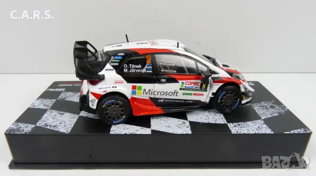 НОВА Метална количка Toyota Yaris WRC - Мащаб 1:43, снимка 6 - Колекции - 55626237