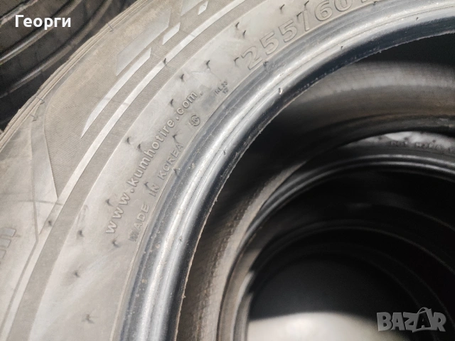 4бр. летни гуми 255/60/18 Kumho, снимка 5 - Гуми и джанти - 54481893