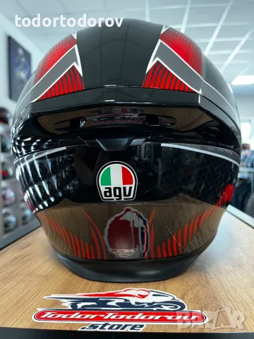Мото каска за мотор AGV K5 HURICANE ,размер L 59-60 ,вградени очила 293.18 лв. / 149.90 €, снимка 8 - Аксесоари и консумативи - 55493591