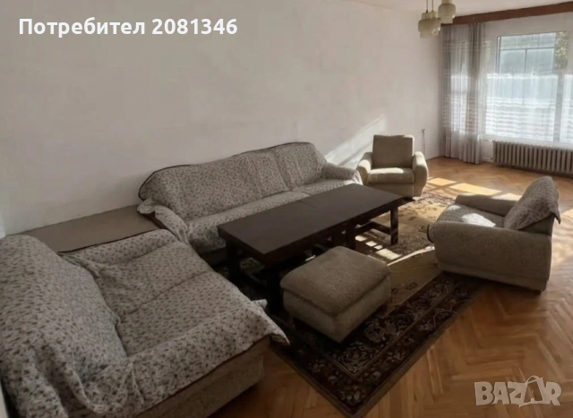 Подарявам запазена холна гарнитура с 2 фотьойла и табуретка