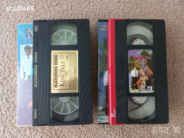 Музикални видеокасети - орк. Кристал оригинални, снимка 4 - DVD дискове - 53958948