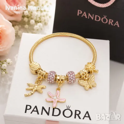 Дамски гривни тип Pandora – избери 3 за 30 €, третата подарък, снимка 7 - Гривни - 55622919