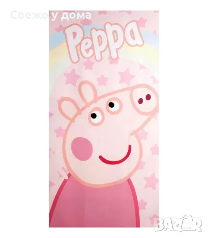 Детска хавлия peppa pig 70×140 см