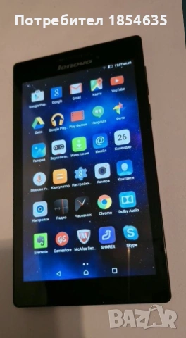 Таблет Lenovo TAB 2 A7 (7 инча) в много добро състояние, снимка 2 - Таблети - 54956111