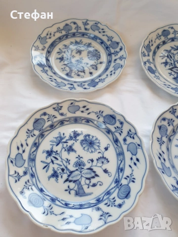 Комплект дълбоки чинии, снимка 2 - Антикварни и старинни предмети - 54345834