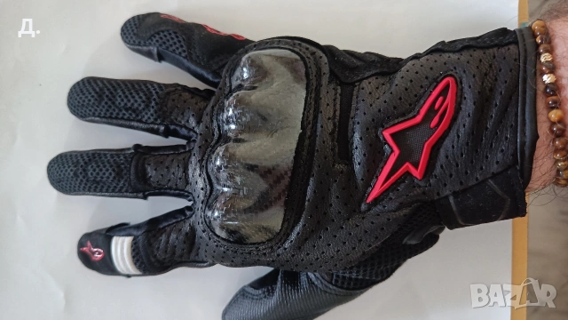 Мото ръкавици Alpinestars SMX-1 Air V2 супермото, XL размер, снимка 6 - Аксесоари и консумативи - 54610508