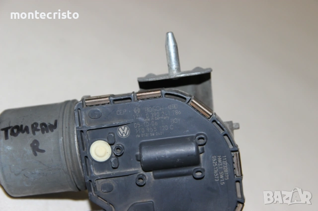 Дясно моторче чистачки VW Touran (2003-2006г.) 1T0955120C / 1T0 955 120 C / 0390241786 мотор, снимка 2 - Части - 54223448