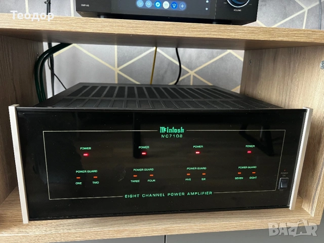 McIntosh MC7108 – Легендарно 8-канално крайно стъпало (High-End Класика), снимка 5 - Ресийвъри, усилватели, смесителни пултове - 54837806