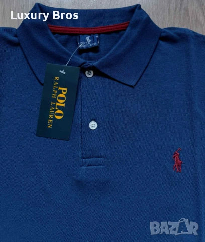 Мъжки тениски с яка Polo Ralph Lauren, снимка 3 - Тениски - 54799572