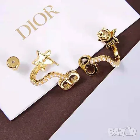 DIOR Clair D Lune обеци, снимка 5 - Обеци - 55650210