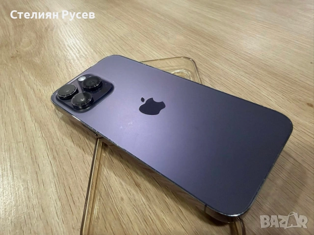 apple iphone 14PRO MAX  256gb  190522 380 евро / 743.22 лева - 256гб памет , батерия на 77% , изчист, снимка 4 - Apple iPhone - 54604901
