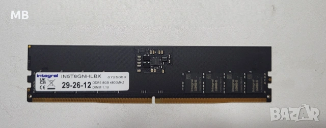DDR5 8GB PC5-4800 RAM памет