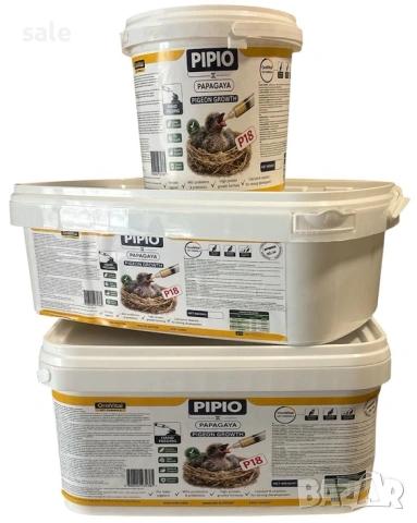 PIPIO x PAPAGAYA OrniVital Pigeon Growth Hand Feeding – Пълноценна храна за гълъби/300 гр/, снимка 4 - Гълъби - 55120871