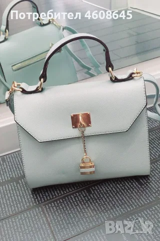 Оригинална дамска чанта Aldo Klusa - blue, снимка 2 - Чанти - 55541052