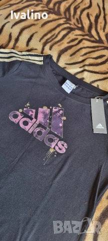 дамска тениска Adidas , снимка 2 - Тениски - 55075149