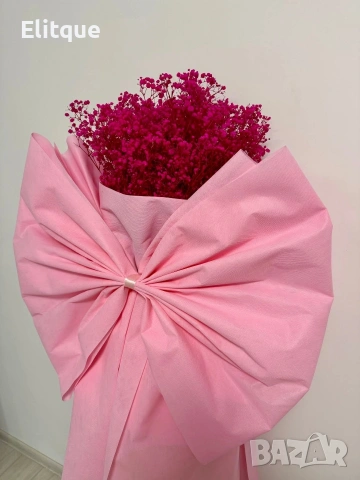 букет от гипсофон, снимка 2 - Декорация за дома - 54321877