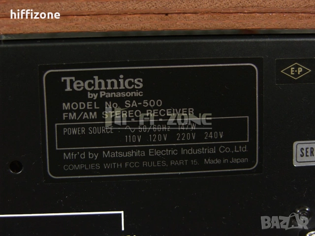 Ресивър  Technics sa-500, снимка 9 - Ресийвъри, усилватели, смесителни пултове - 54699014