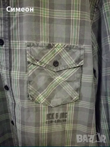 JACK & JONES - Оригинална Мъжка Риза, снимка 11 - Ризи - 55301422