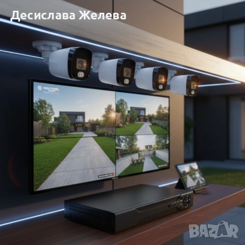 Професионален комплект за сигурност с 4 камери IP67 YL-806B, снимка 6 - Комплекти за видеонаблюдение - 54391964