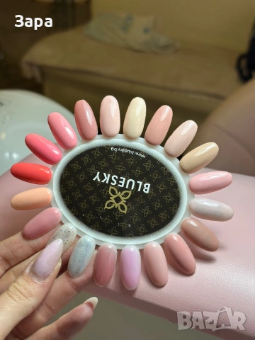 Гел лакове на Bluesky , снимка 14 - Продукти за маникюр - 54105693