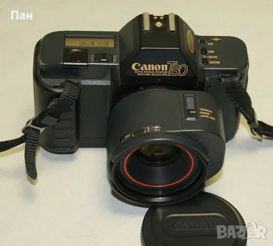 Автофокусен фотоапарат с лента Canon T80 с обектив AC 50mm F1.8