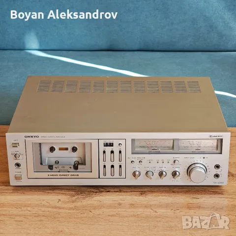 Onkyo TA-2060 — Триглав касетен дек с директно задвижване (Производство: 1981 - 1983 г.)